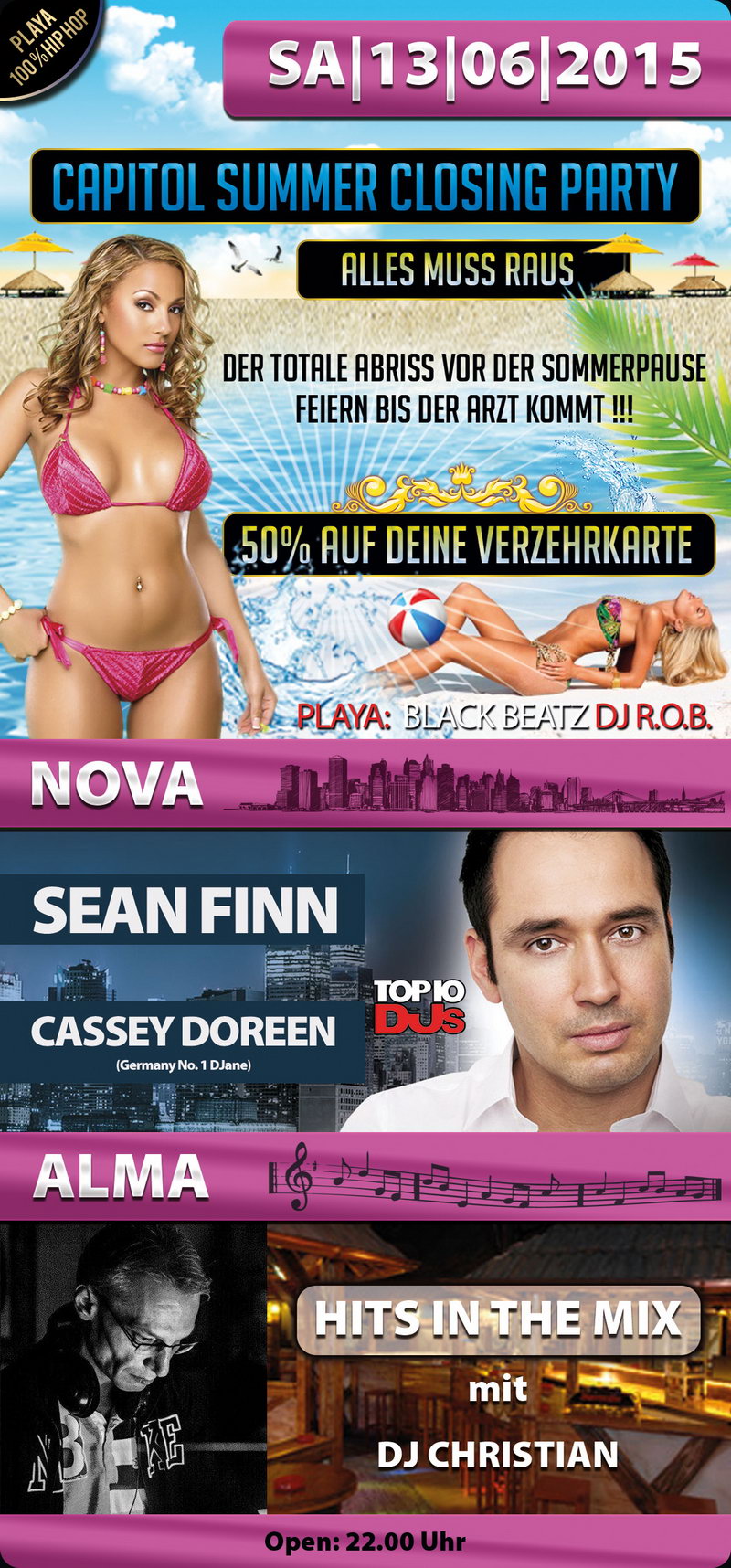 Capitol Summer Closing Party