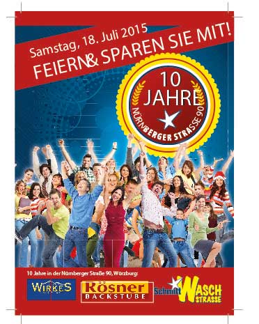 Jubiläum: 10 Jahr Nürnberger Straße 90