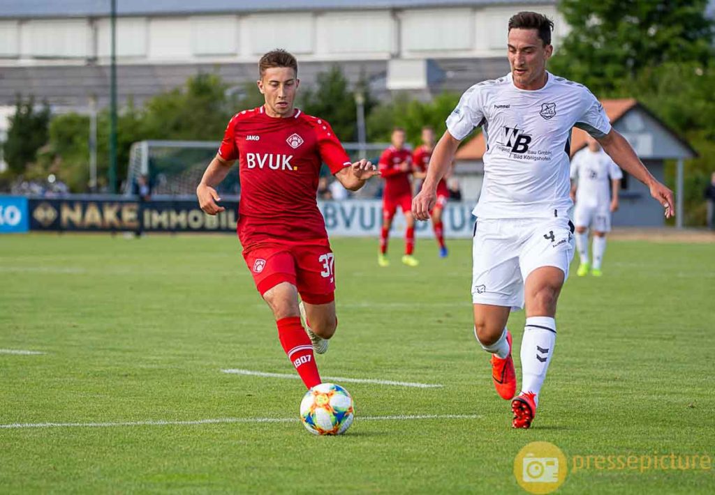 Fußball, Testspiel, FC – Würzburger Kickers – TSV Aubstadt