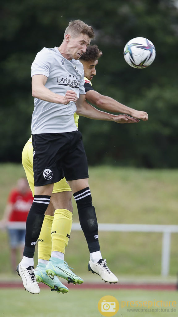 Fussball, Testspiel,  FC Wuerzburger Kickers – SV Sandhausen