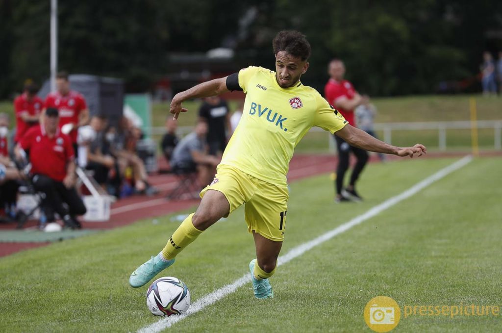 Fussball, Testspiel,  FC Wuerzburger Kickers – SV Sandhausen