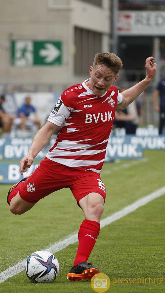 Fussball, Testspiel, Saison 2021 2022, FC Wuerzburger Kickers – FC Carl Zeiss Jena