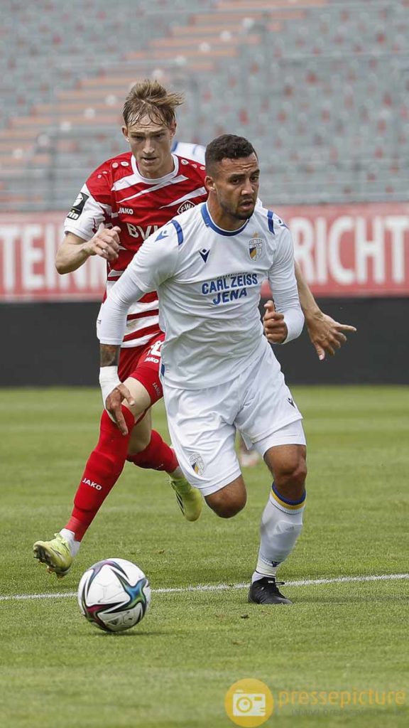 Fussball, Testspiel, Saison 2021 2022, FC Wuerzburger Kickers – FC Carl Zeiss Jena